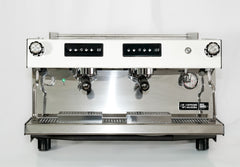 CAFETERA INDUSTRIAL PROFESIONAL ITALIANA DINAMICA 2 GRUPOS SEMIAUTOMÁTICA 220V
