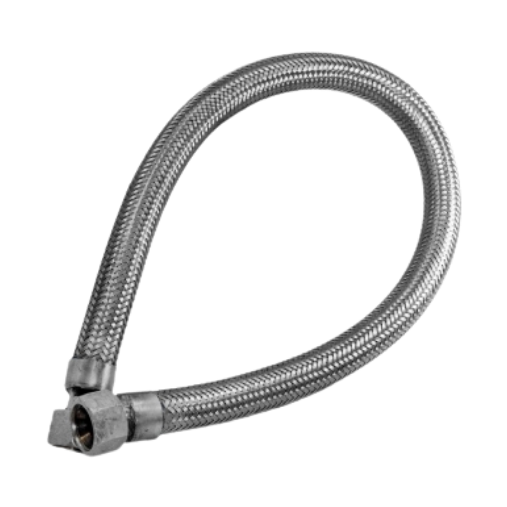 MANGUERA FLEXIBLE ACERO INOX ø 3/8" 100 CM