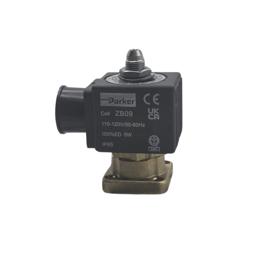 ELECTROVÁLVULA 2 VÍAS BASE PLANA 115V - DISTRIBUIDOR