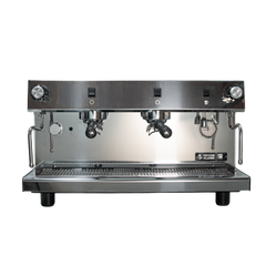 CAFETERA INDUSTRIAL PROFESIONAL ITALIANA LUME 2 GRUPOS  SEMIAUTOMÁTICA 220V