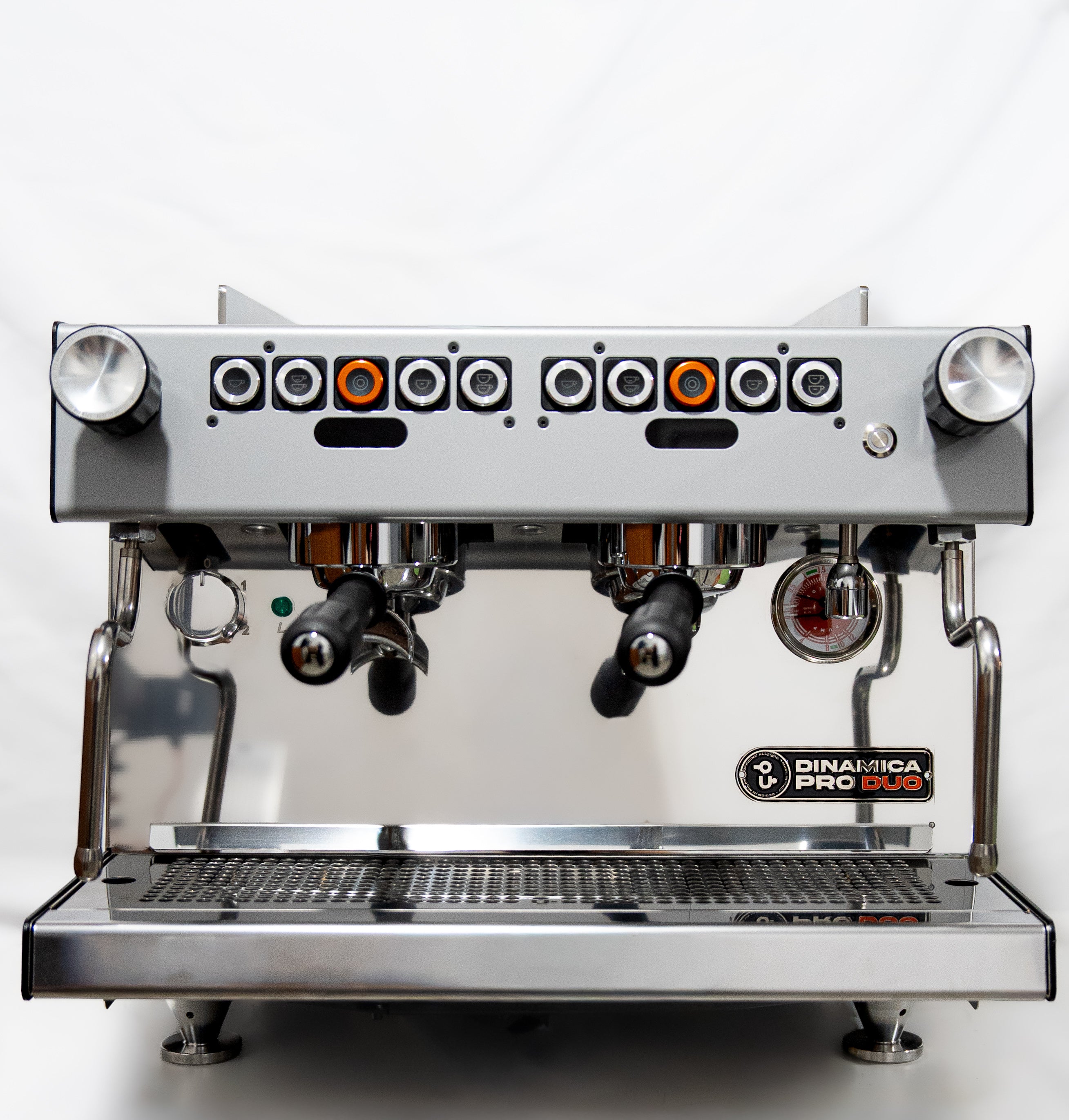 Cafetera Industrial Profesional multiboiler Italiana Dinámica PRO DUO 2 GRUPOS  AUTOMÁTICA 220V