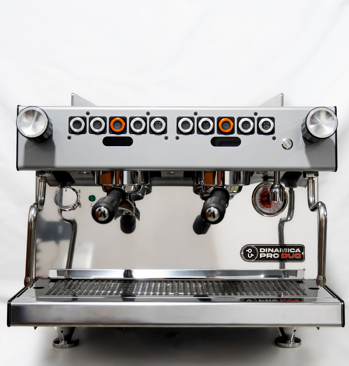 Cafetera Industrial Profesional multiboiler Italiana Dinámica PRO DUO 2 GRUPOS  AUTOMÁTICA 220V